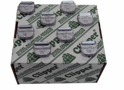 Грузики балансировочные для стальных дисков 15 г, 100 шт. CLIPPER 0215