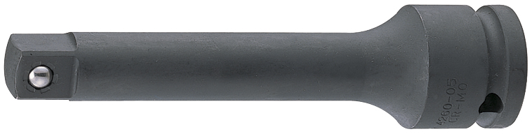 kingtony удлинитель 4260-05p 1/2" ударный 125 мм с шариковым фиксатором